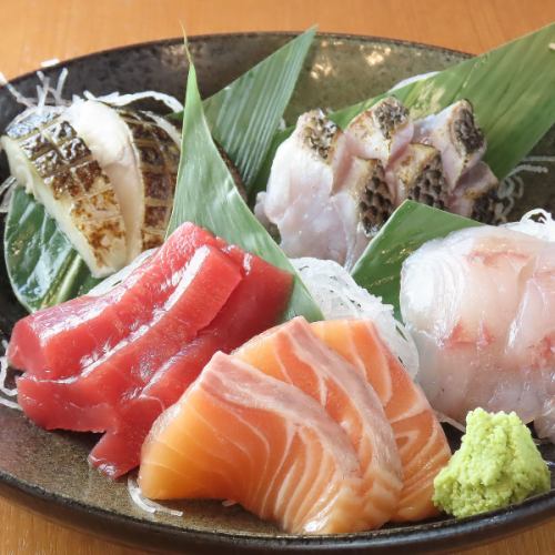 豊洲直送の新鮮な 「お刺身」