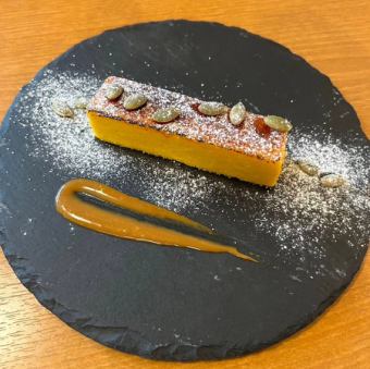 Pumpkin cheesecake