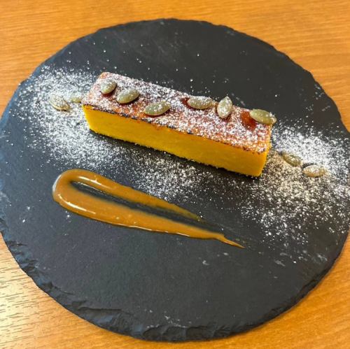 Pumpkin cheesecake