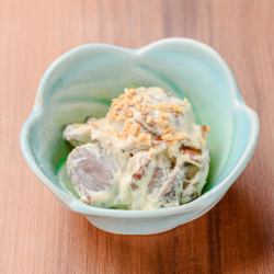 砂肝ガリマヨ和え