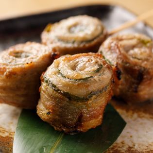 Pork rose shiso roll