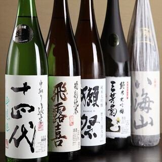 Kyushu cuisine goes well with delicious alcohol