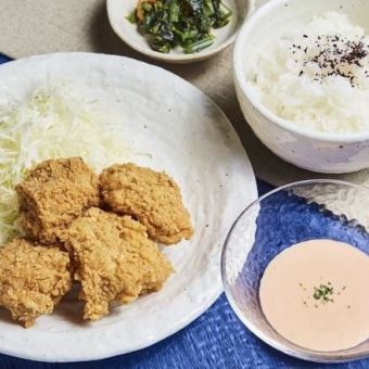 Zakuzaku Chicken Mentai Cream Bento (4 fried chicken)