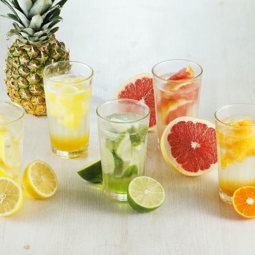 Takumi Lemon Sour / Takumi Orange Sour / Takumi Pineapple Sour / Takumi Pink Grapefruit Sour / Takumi Kiwi Sour