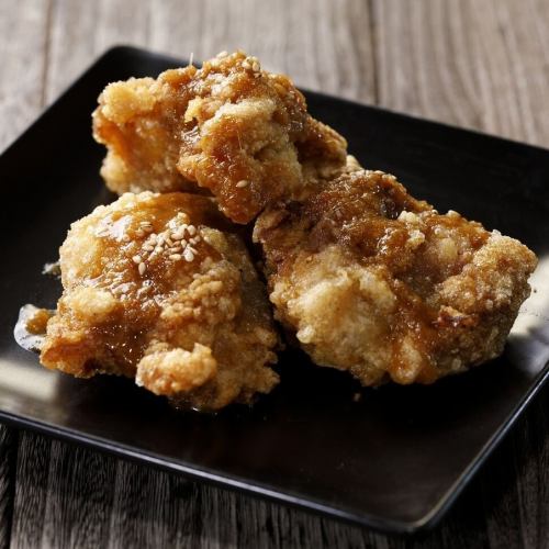 Marukin fried chicken with soy sauce (3 pieces)
