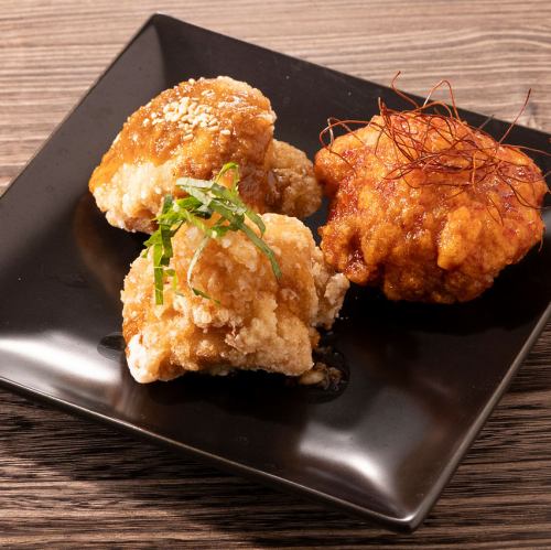 マルキン醤油唐揚げ 3色（3個）