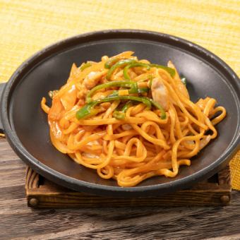 〆のナポリタン