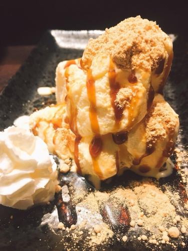 黒蜜きな粉アイス