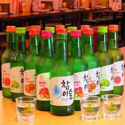 圧倒的コスパと単品飲み放題の安さ！チャミスル多数