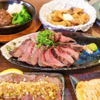 【2H 뷔페 1980엔】흑모 일본소 100% 서리 내림 햄버거도 포함한 파격의 요리 20품 이상 뷔페 코스