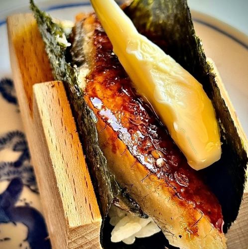 [Hand-rolled] Eel with butter