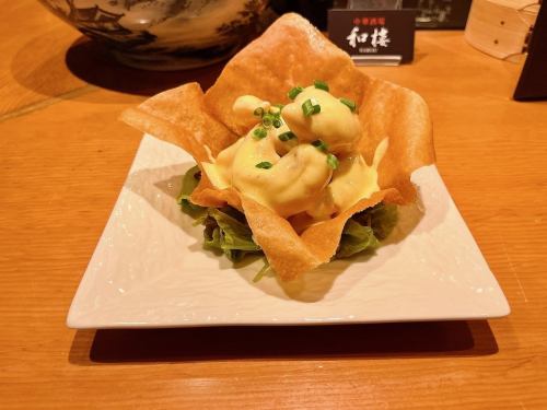 海老のマンゴーマヨ