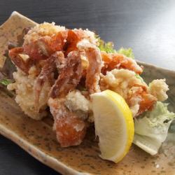 Fried soft shell crab