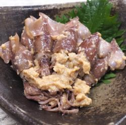 ホタルイカの酒粕和え