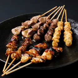 串焼の盛り合わせ(10本)
