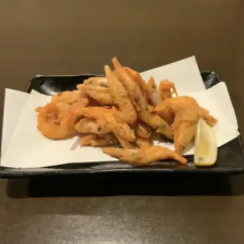 Deep-fried sweet shrimp