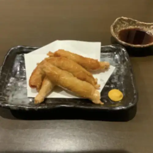Chicken skin dumplings