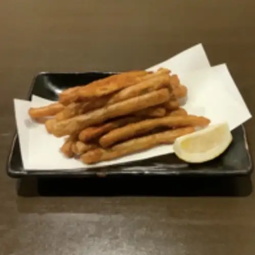 Deep-fried burdock fried chilies
