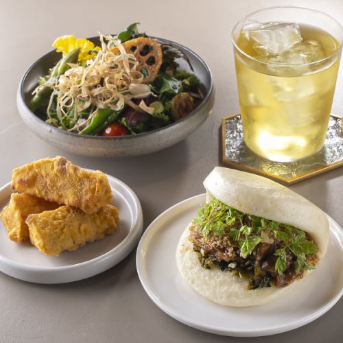 こだわりの数量限定のブランチセット★新鮮食材を使用した絶品メニュー！9:00～15:00（L.O14:30）