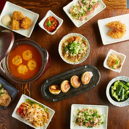 種類豊富な食べ飲み放題♪