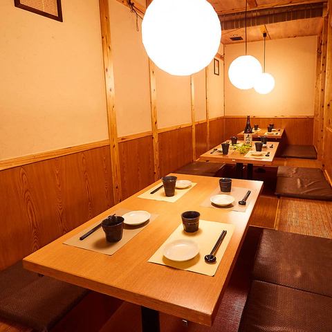 団体様のご利用も◎！最大60名様までの貸切宴会も大歓迎！