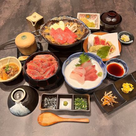 [Limited to one group] Weekday evening, semi-private room guaranteed, Hana course 8,000 yen