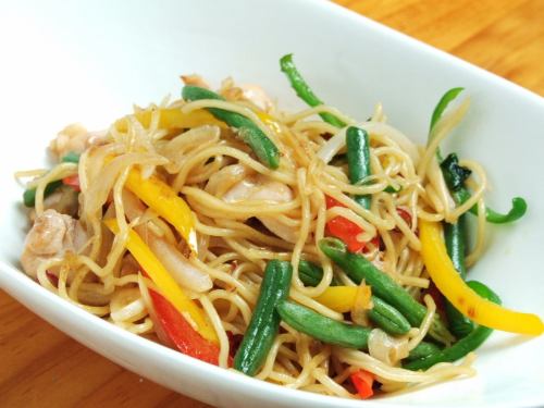 Thai style fried noodles