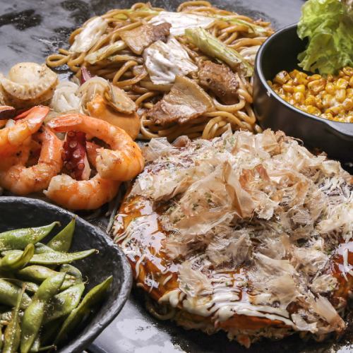 種類豐富的大阪特色菜