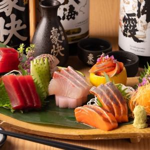 5 kinds of sashimi assortment