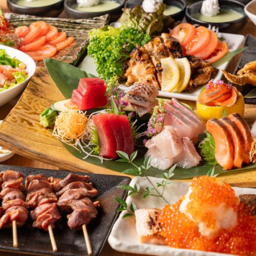 【免费入座，不加小食】炸海鲜等菜品种类丰富！即使不喝酒的人也会感到满意！