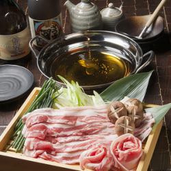 北海道產豬肉蔥花涮涮鍋