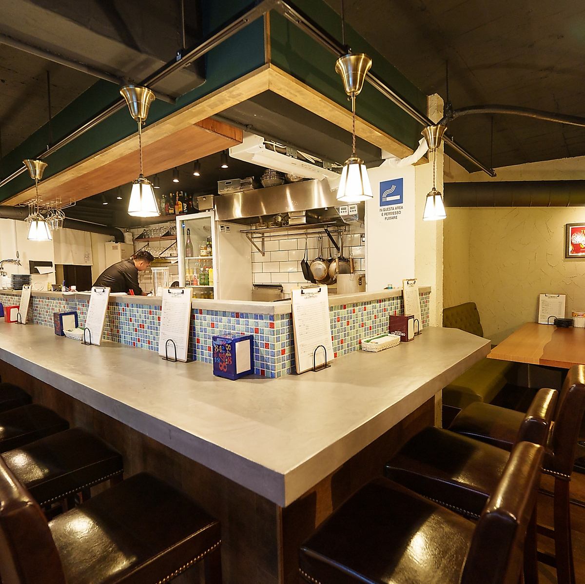 お洒落で落ち着いた内装が自慢の当店は、デートにぴったりです♪