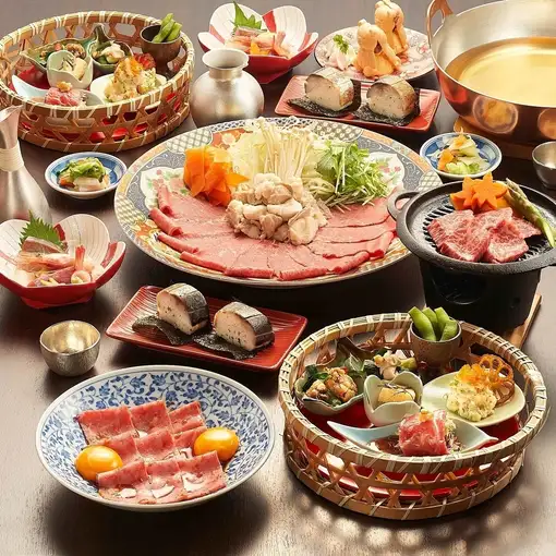 真夏の「福島」堪能ご宴会プラン◎平日3時間週末2.5時間飲放◎6000⇒5000【個室で寛ぐ全10品】