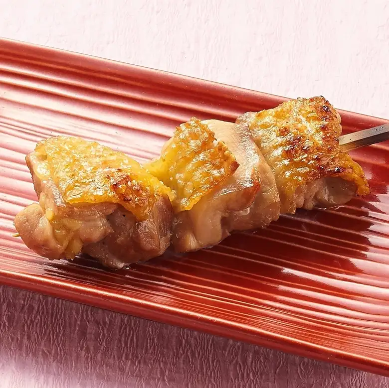 国産鶏モモ串焼き