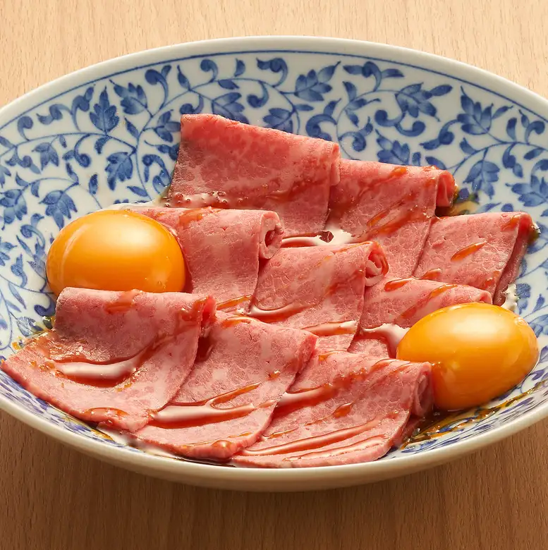 名物福島牛イチボユッケ