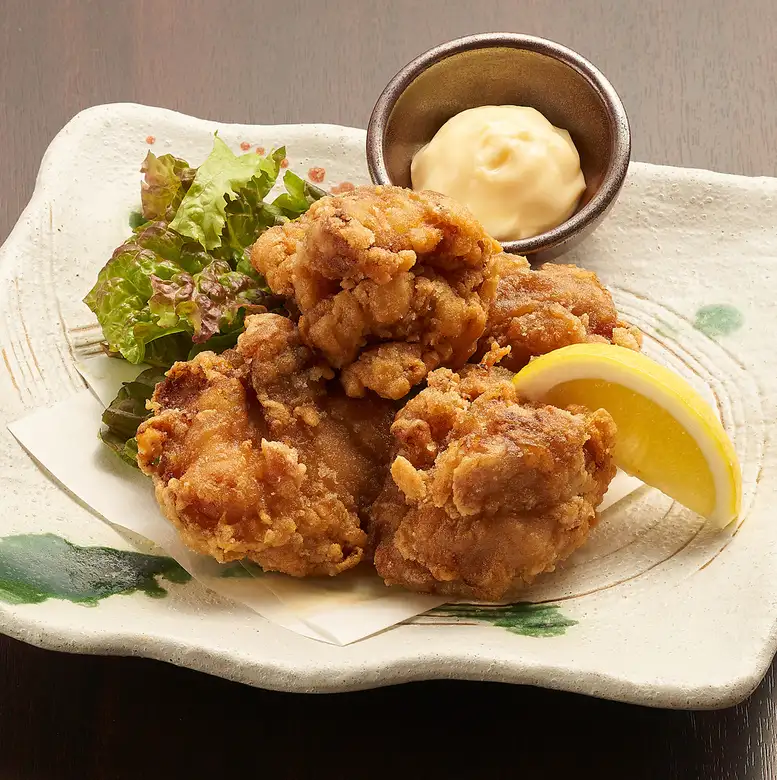 鶏ももの特製醤油唐揚げ