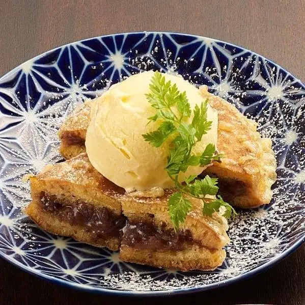 よしだや　どら焼き天ぷらアイス添