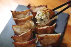 Mackerel dumplings