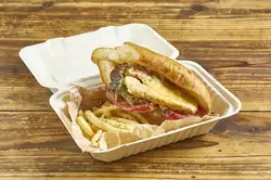 Boneless mackerel sandwich