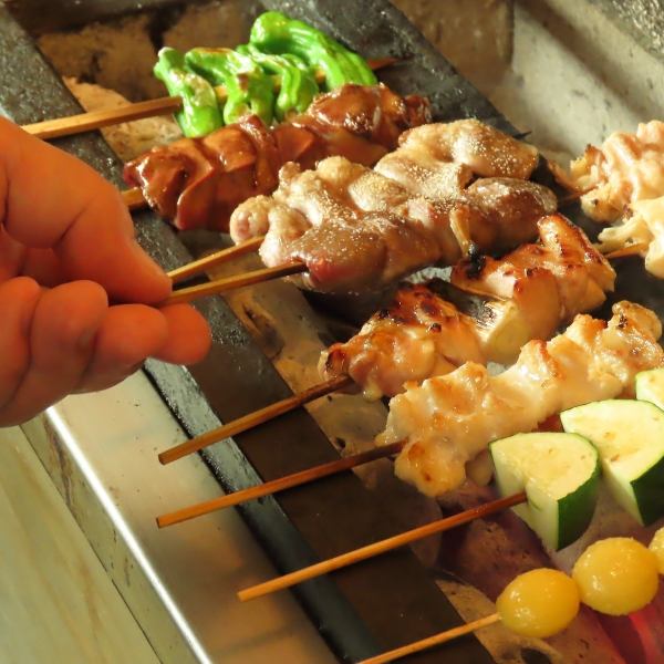 Jiyo pork skewers