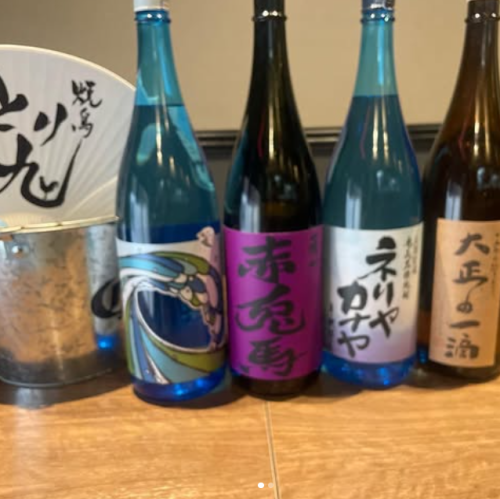【お酒の種類も豊富にご用意♪】