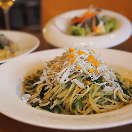 There are 10 different pasta dishes on the daily menu, with a total of 20 varieties available at all times!