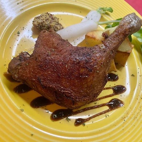 French duck confit