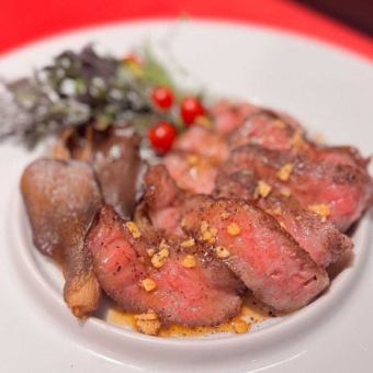 《お料理のみ》一番人気！熊野牛ヒウチのタリアータが絶品！【スタンダードコース】全7品