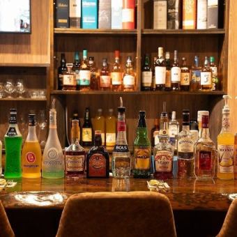 「リクエスト予約！お席はスナックみかんへご案内」2次会飲み放題プラン 90分 3300円(税込)