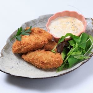 広島県産カキフライ~ディル香るタルタルソースで~