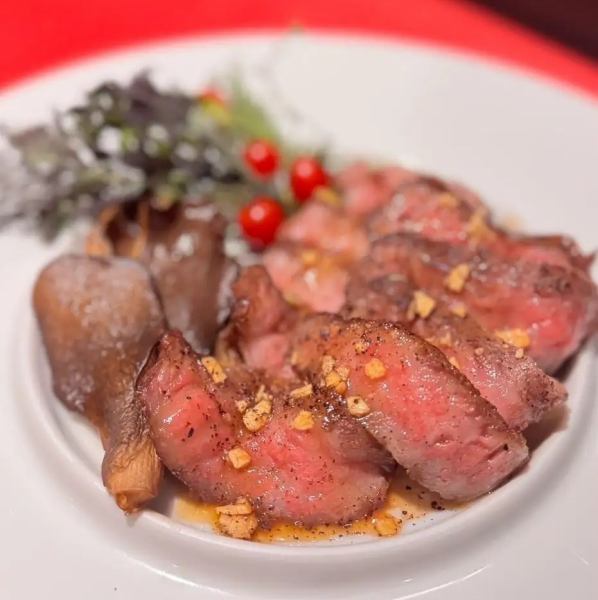 [90-minute all-you-can-drink included] Standard course with 7 dishes, featuring Kumano beef misuji tagliata as the main dish: 7,150 yen