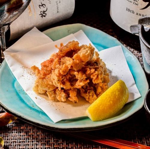 浅利の山椒揚げ