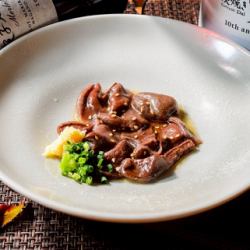 森のレバーの刺身