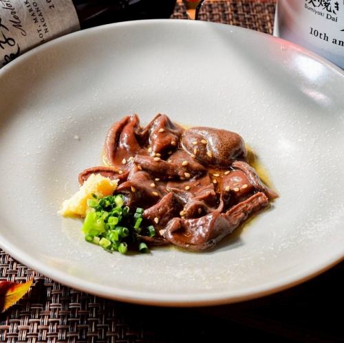 森のレバーの刺身